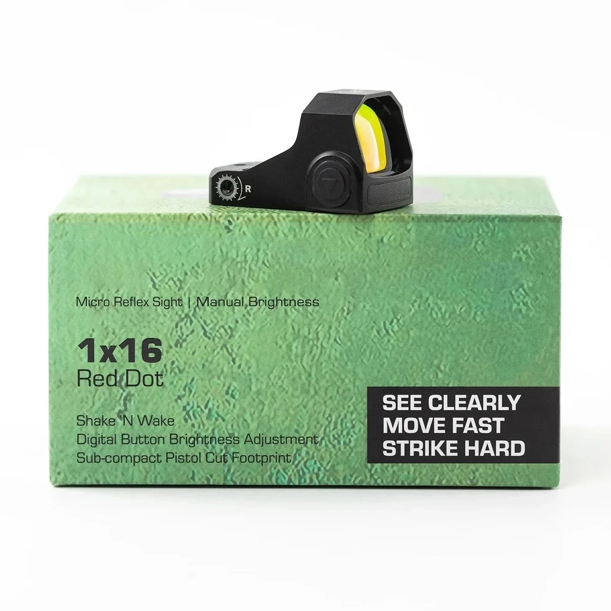 Mira punto rojo MOA compacta RMSC para rifle con montaje - imagen 3