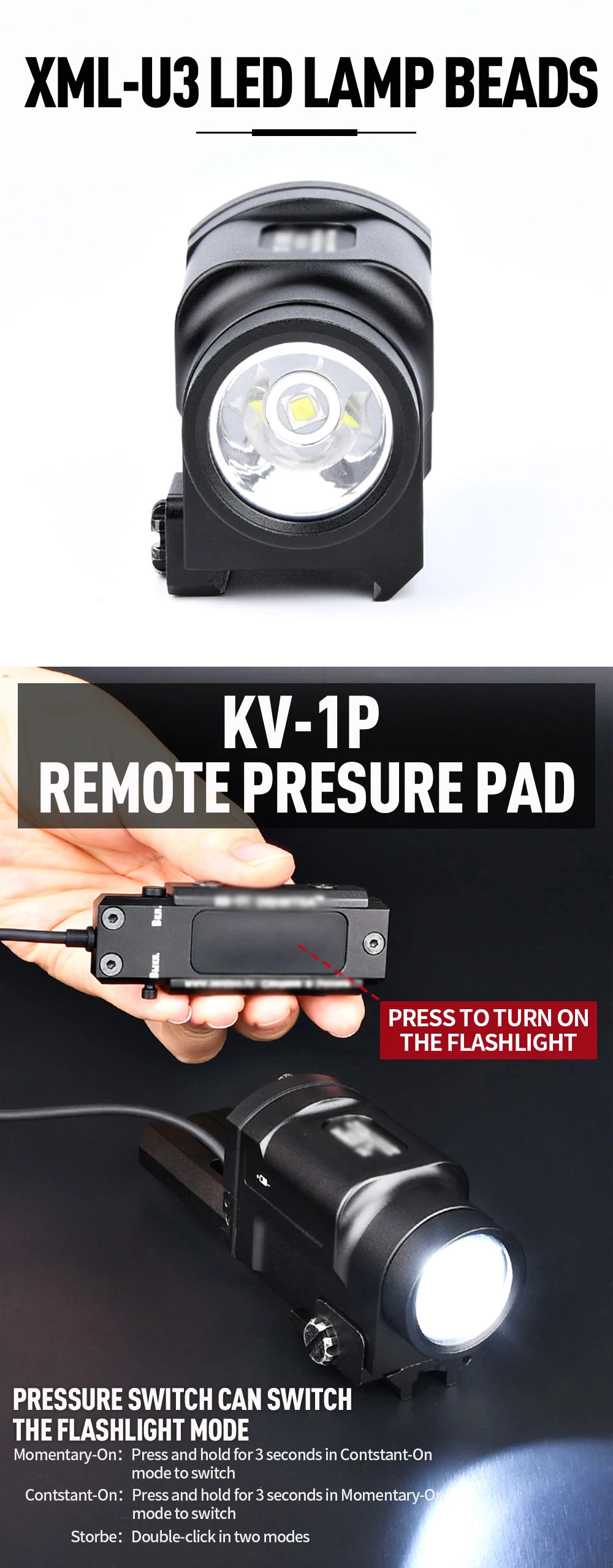 Controles de modos de iluminación