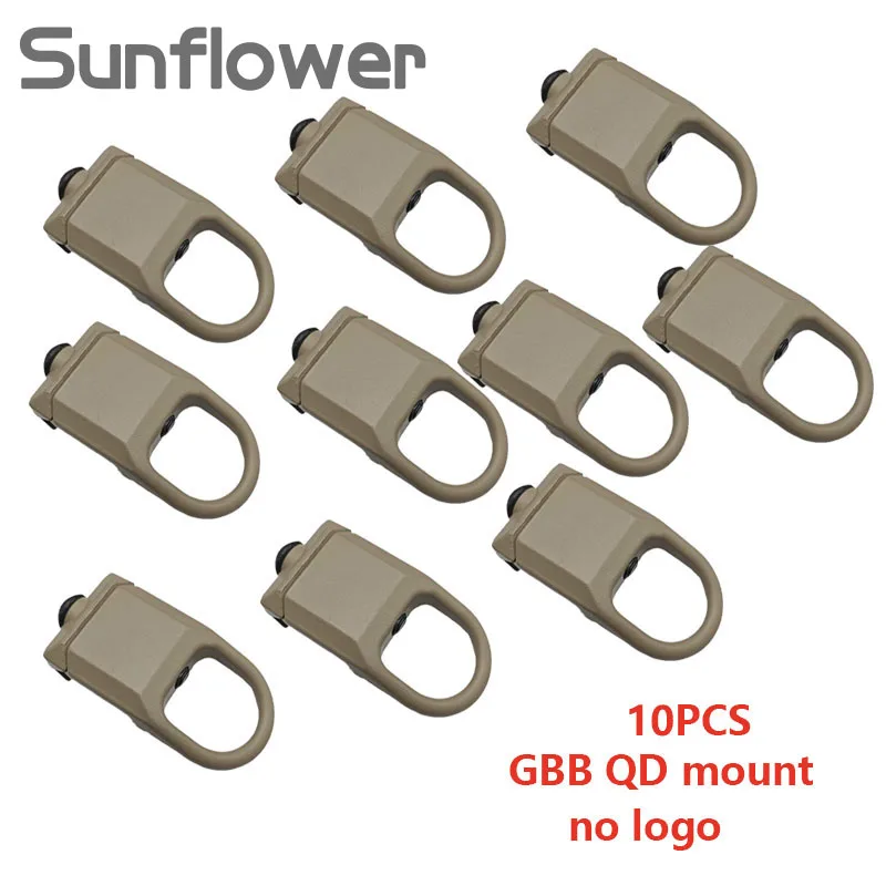 Adaptador QD táctico de liberación rápida para correa rifle, Picatinny - imagen 3