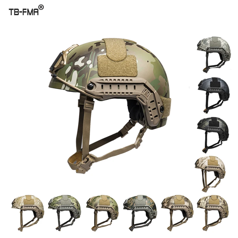 FMA FAST Casco táctico corte alto grueso airsoft y paintball - imagen 2