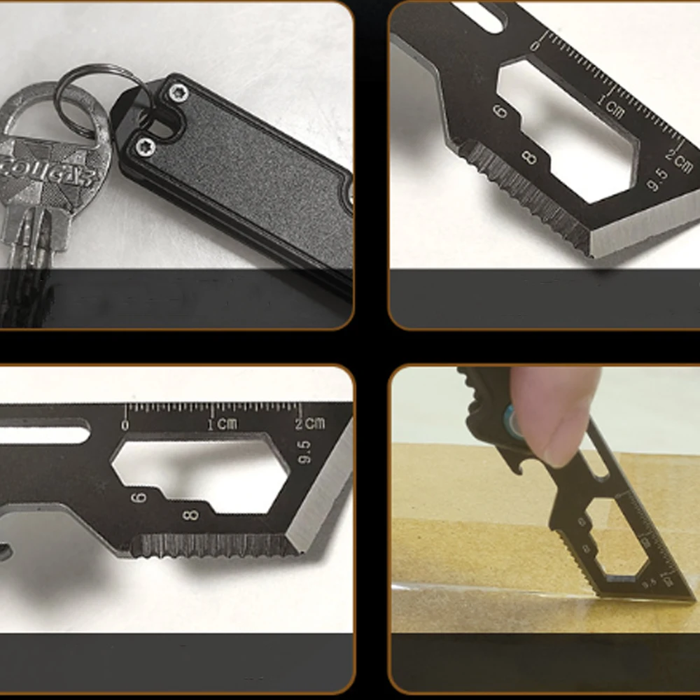 Cuchillo multiusos portátil para camping, pesca y reparación - imagen 5