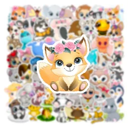 Pegatinas mixtas de animales para telefono, cuaderno y botella
