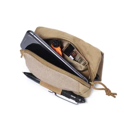 Riñonera táctica MOLLE EDC para caza, senderismo y airsoft