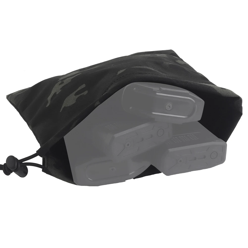 Bolsa MOLLE táctica plegable para cargadores – Cinturón para airsoft y caza - imagen 4