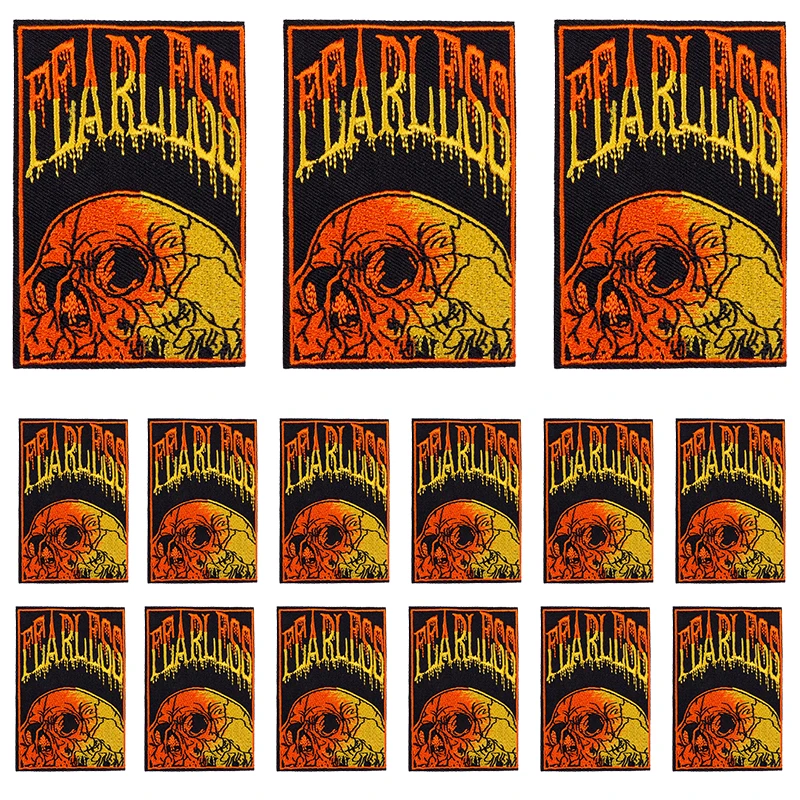 Parches termoadhesivos de calaveras, setas, corazones y cerveza - imagen 4