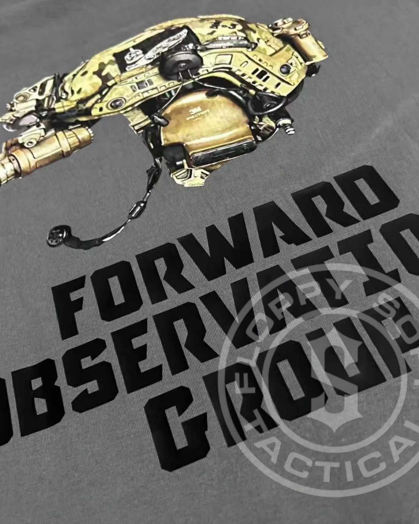 FOG Camiseta táctica manga corta para entrenamiento aire libre - imagen 3