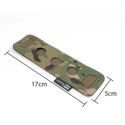 Bolsa almacenamiento barras luminosas para chaleco táctico militar