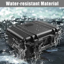 Estuche táctico para pistola rígido impermeable con espuma precortada