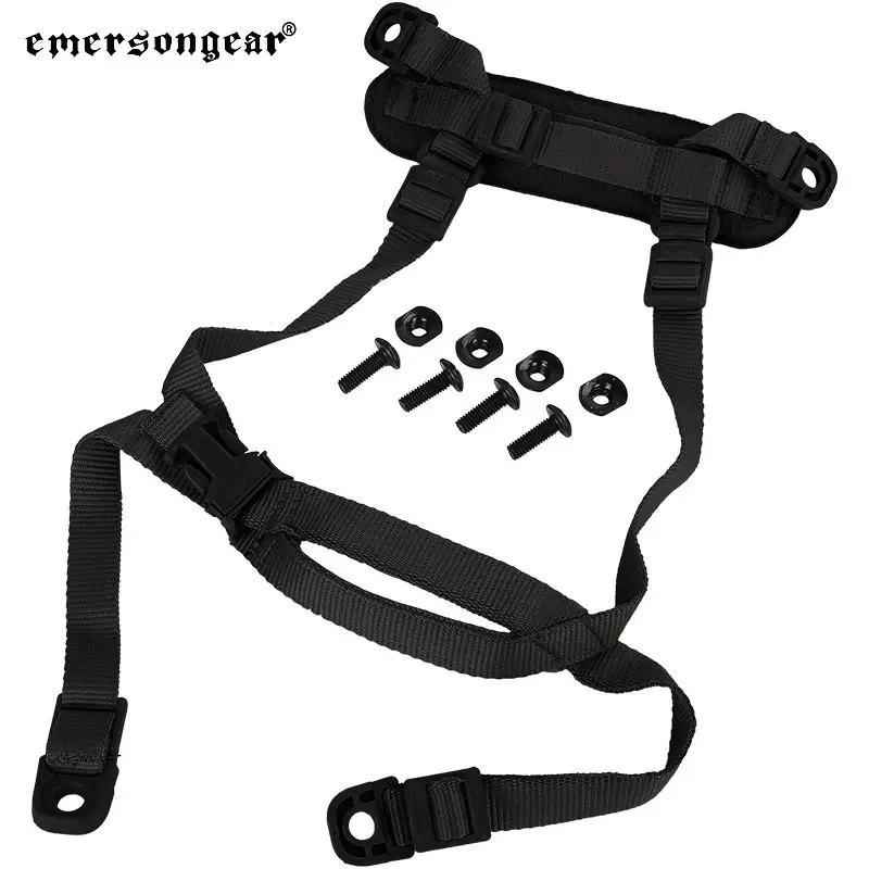 Arnés H-Nape Emersongear retención casco MICH táctico