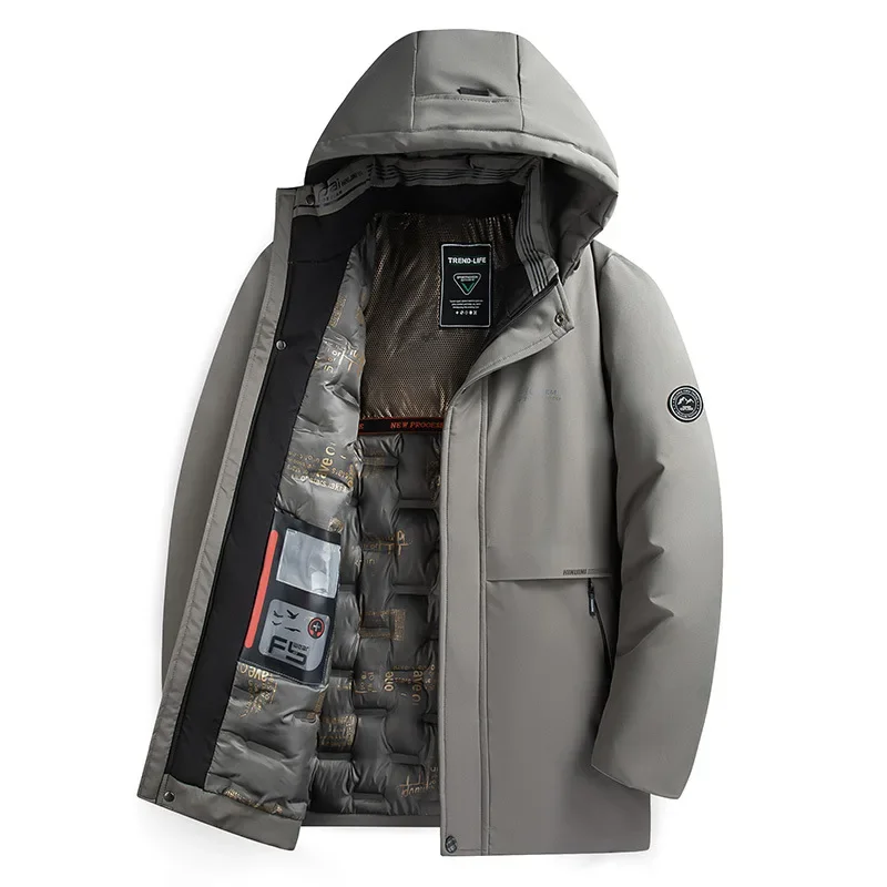 Chaqueta táctica de grafeno con capucha acolchada térmica hombre - imagen 4