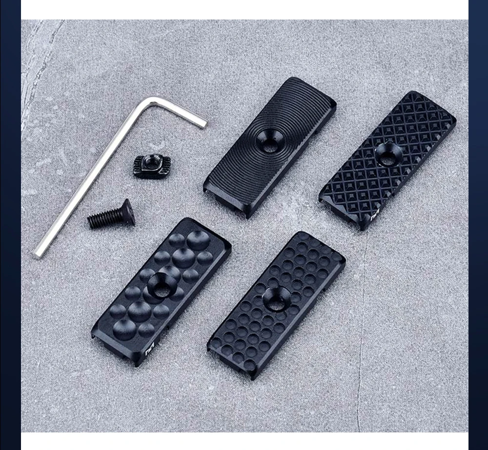 Organizador de rieles táctico MLOK KEYMOD WADSN con soporte de guía
