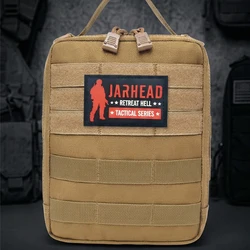 Bolsa médica táctica MOLLE de primeros auxilios EDC nailon impermeable