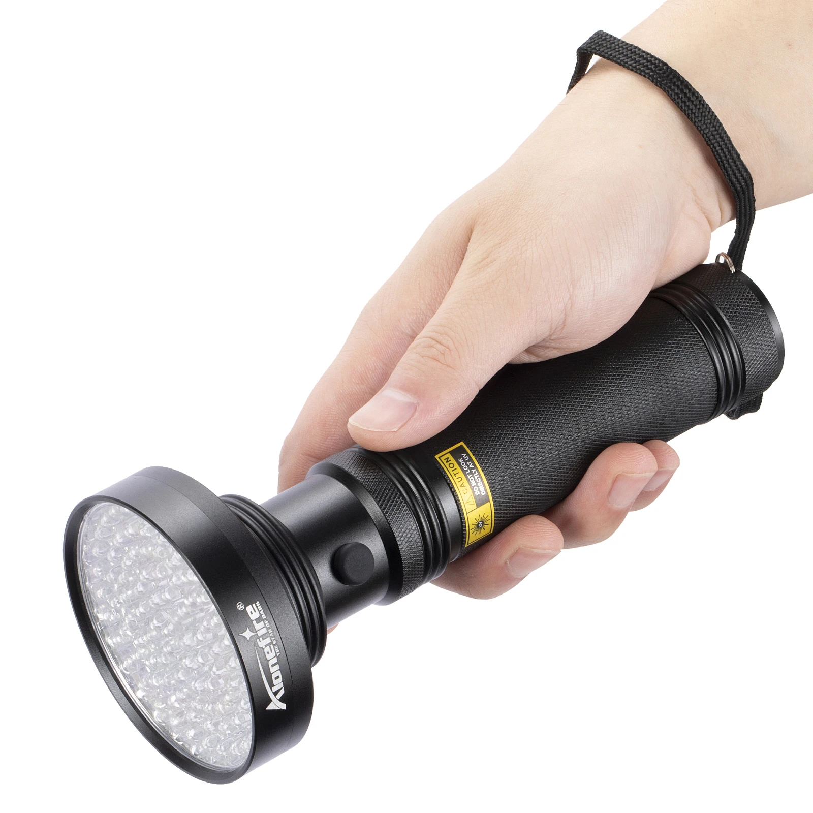 Linterna UV para detección de escorpiones nocturnos