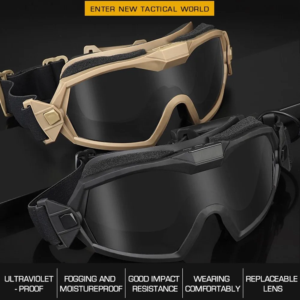 Gafas deportivas antiniebla con ventilación