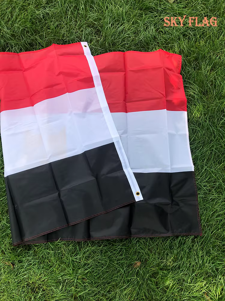 SKY Bandera de Egipto de poliéster de doble cara