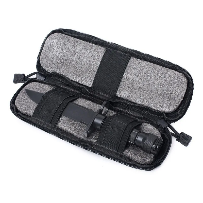 Funda táctica MOLLE para cuchillo, linterna y herramientas EDC - imagen 2