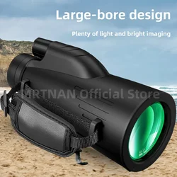 Monocular largo alcance para observación táctica y acampada