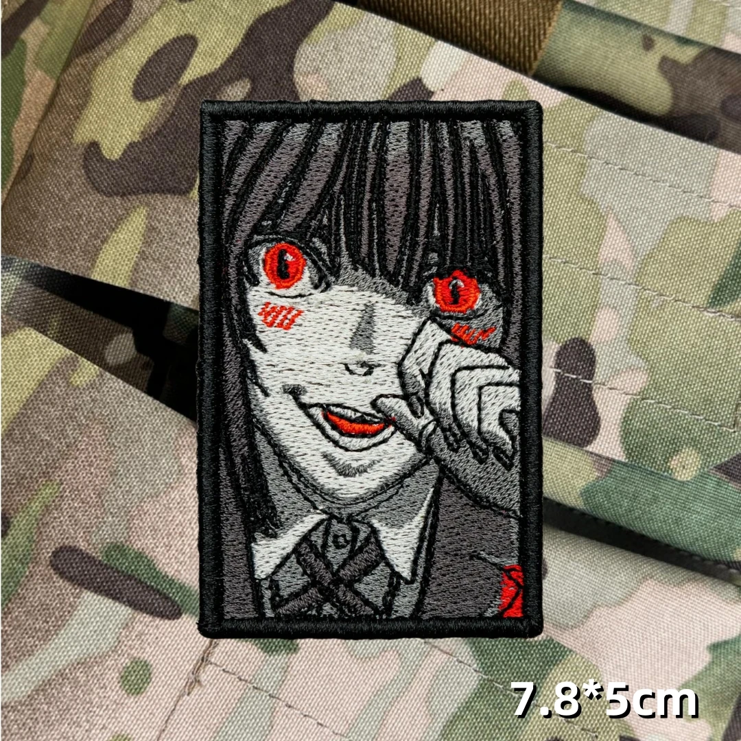 Diseño de ojos de personaje para mochila táctica
