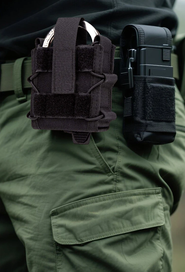 Funda táctica para esposas en diseño MOLLE