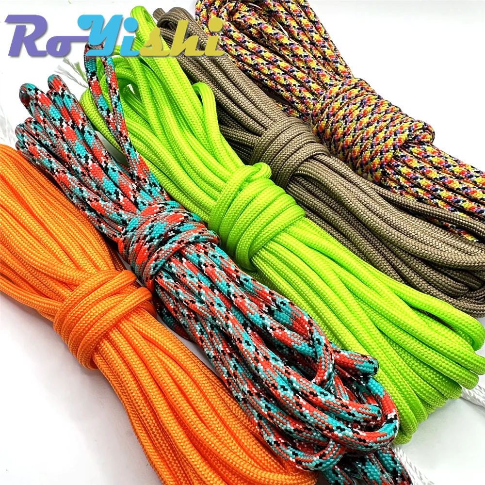 Paracord táctico multihilo para camping, supervivencia y senderismo