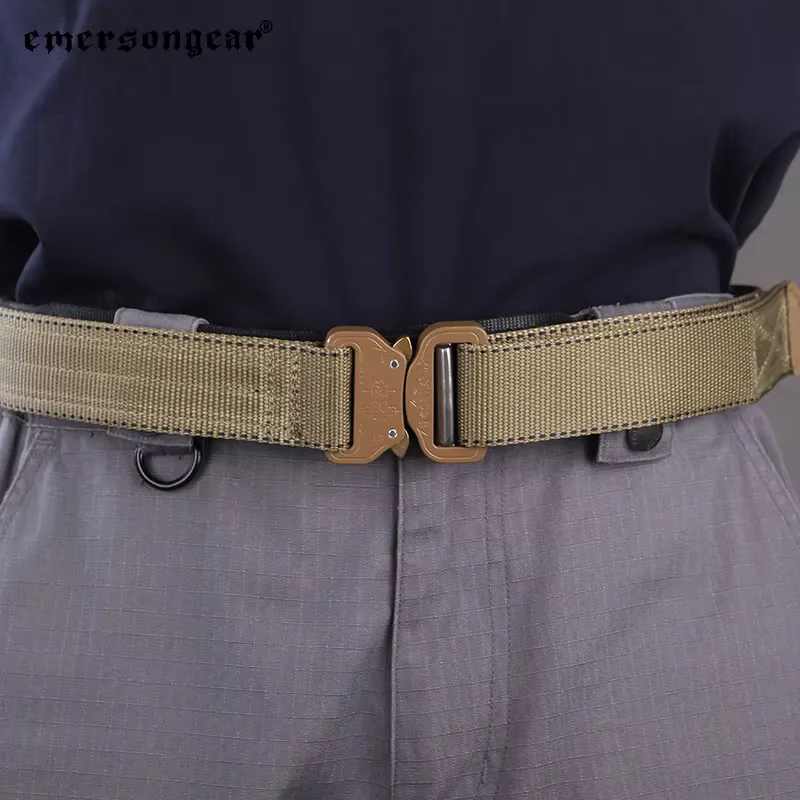 EmersonGear Cinturón de combate táctico en nailon con hebilla Cobra