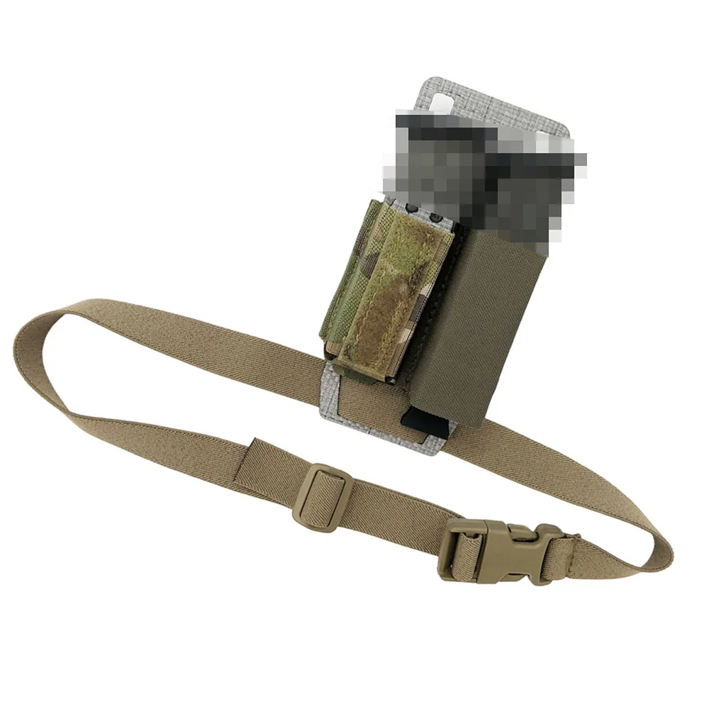 Arnés táctico Tegris de pierna MOLLE extracción rápida para airsoft - imagen 5