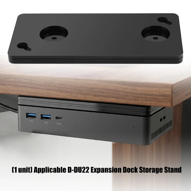 Placa soporte acrílica para gestión de cables con montaje fijo - imagen 4