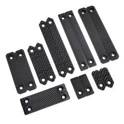 Cubierta de riel M-LOK KeyMod en nailon para Airsoft y caza