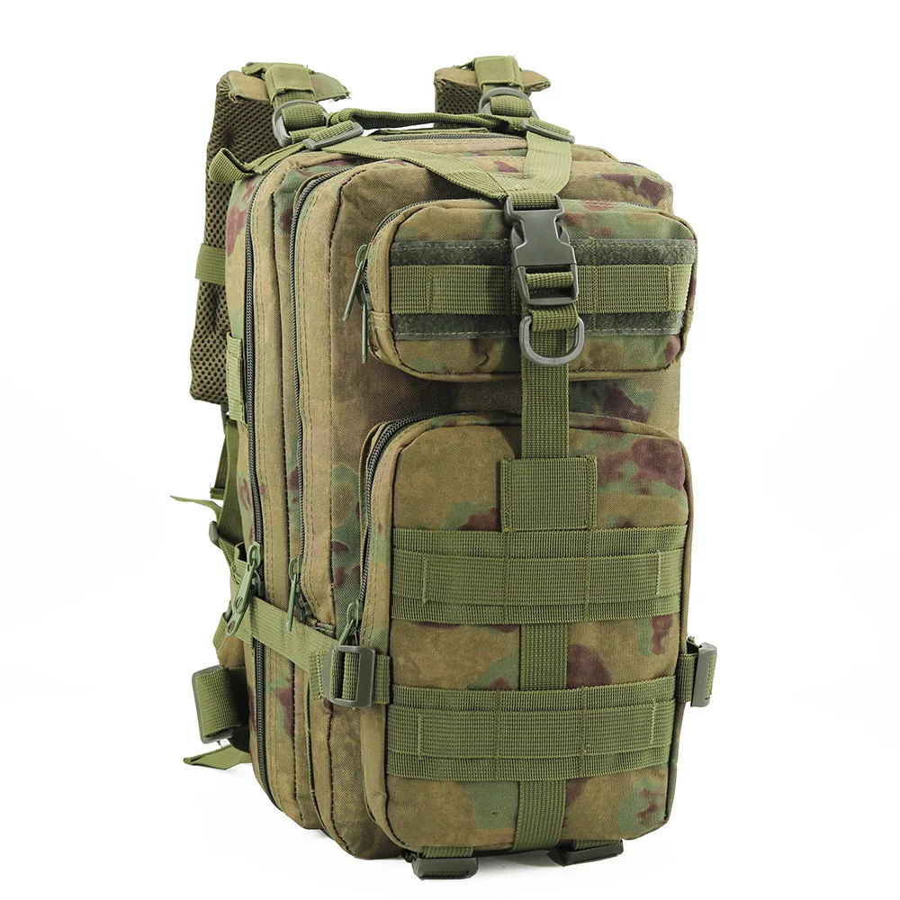 Mochila táctica camuflaje para senderismo, campamento y viajes - imagen 2