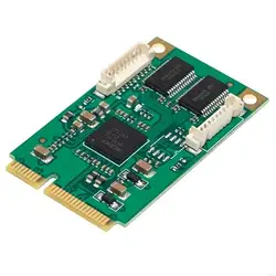 Tarjeta PCIe mini con disipador metálico para rendimiento estable