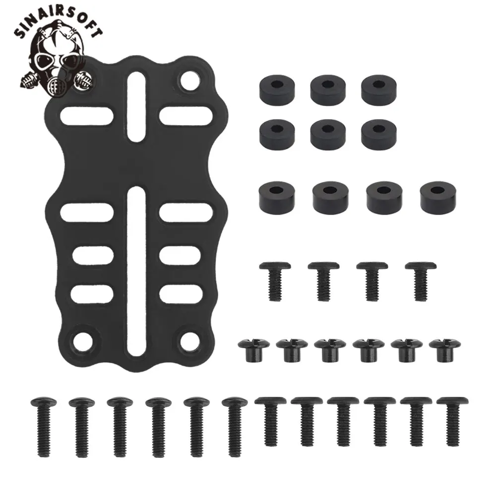 Base adaptadora modular G-Code para fundas pistola Airsoft QLS - imagen 2