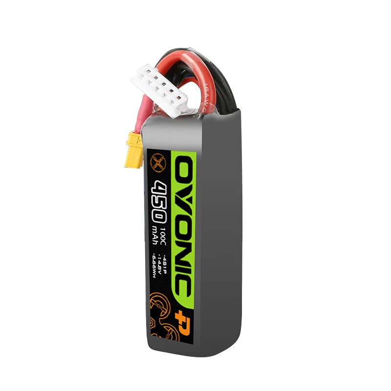 Batería LiPo 14,8V 4S para dron FPV - 450mAh 100C XT30 - imagen 2