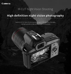 Cámara Ultra HD con WiFi, visión nocturna IR y lapso de tiempo