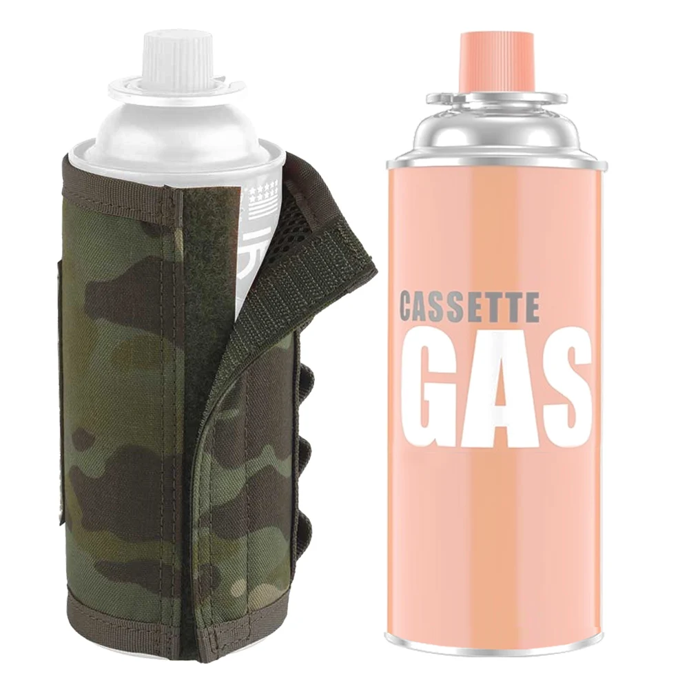Funda táctica camuflaje para tanque de gas camping - imagen 2