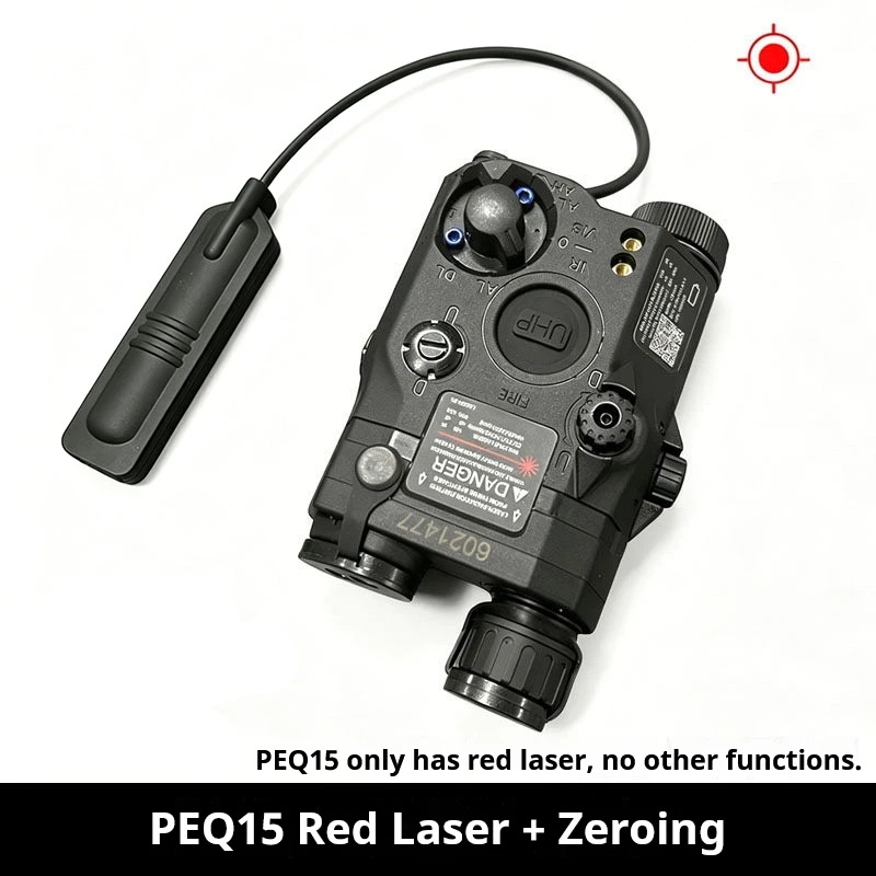 Element Linterna táctica PEQ-15 con punto rojo e indicador verde - imagen 5