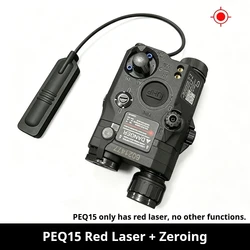 Element Linterna táctica PEQ-15 con punto rojo e indicador verde