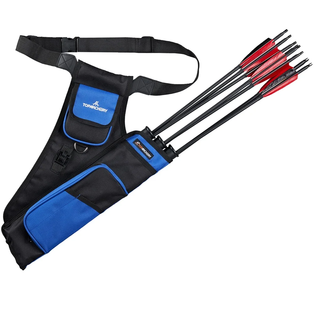Quiver táctico 3 tubos – Portaflechas ajustable para caza - imagen 3