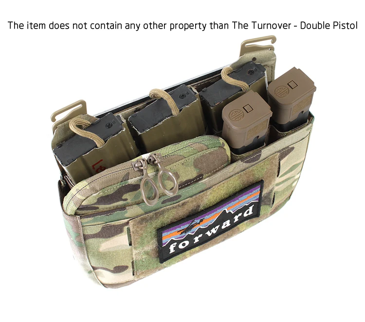 PEW TACTICAL portacargador MOLLE táctico FERRO con Velcro