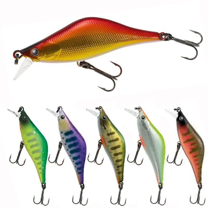 Señuelo pesca wobbler 55mm – Artificial dura para trucha y lubina - imagen 2