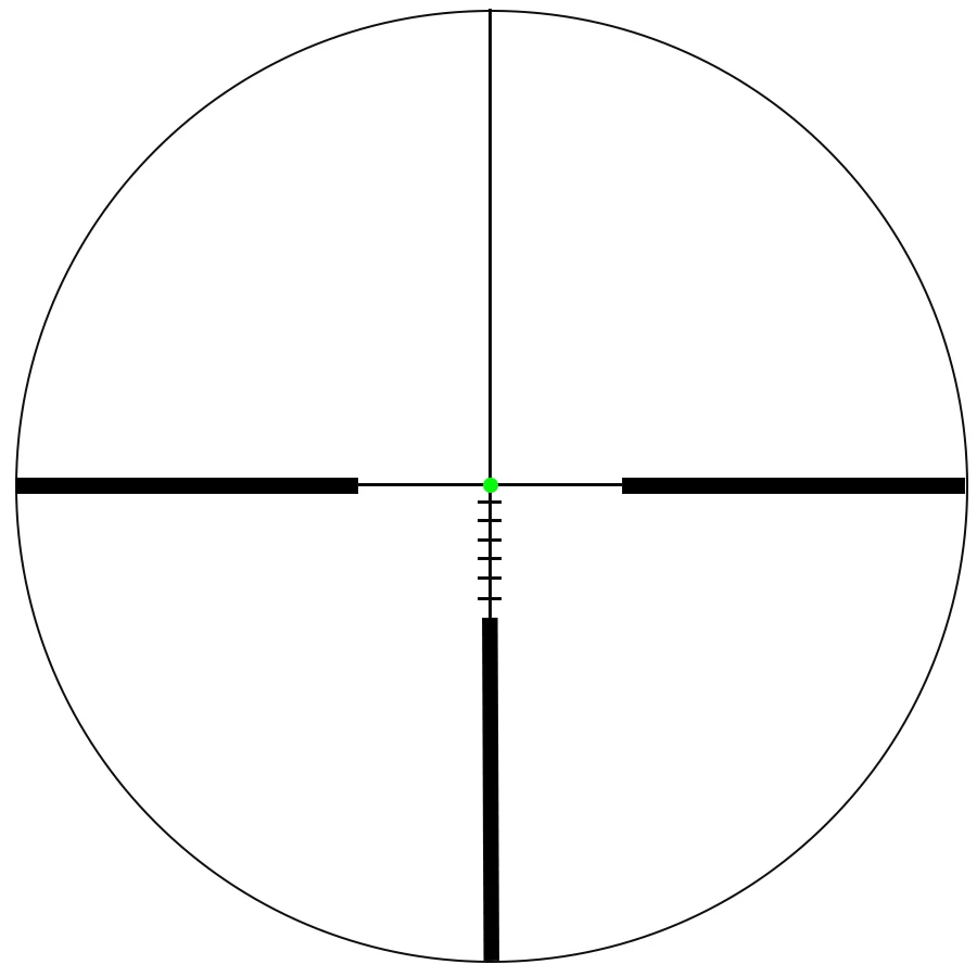 Mira telescópica Victoptics 3-9x40 con retícula iluminada BDC - imagen 4