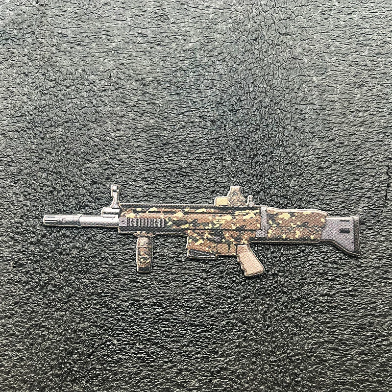 Parche táctico rifle Q adhesivo para MOLLE o casco - imagen 5