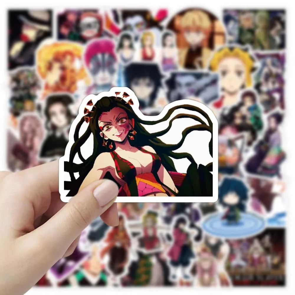 Demon Slayer pegatinas vinilo anime estilo graffiti para portátil - imagen 3