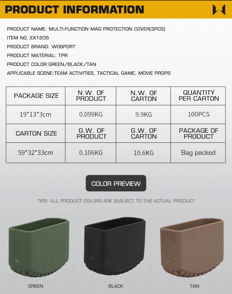 Funda TPR para soporte estable