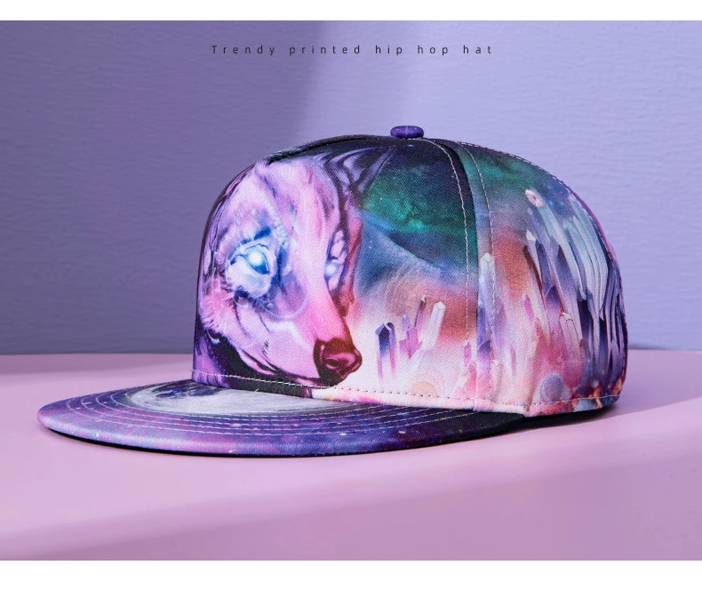 Variedad de estilos de gorra plana tipo snapback