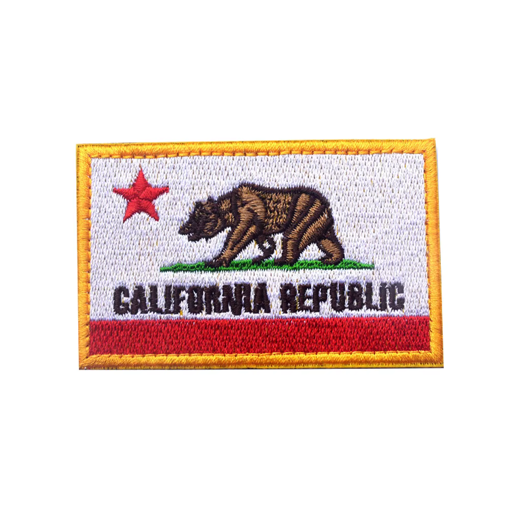 Parche bandera de Estados Unidos bordado – apliques para chaqueta - imagen 3