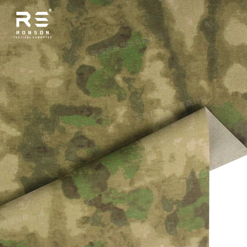 Tela Cordura camuflaje táctico A-TACS-FG impermeable PU duradera - imagen 2