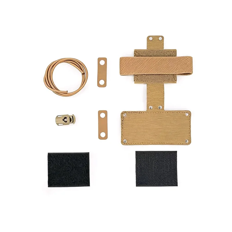 Soporte táctico MOLLE para batería NVG con correa ajustable caza