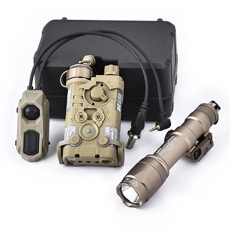 Surefir NGAL L3 linterna táctica para airsoft con interruptor doble