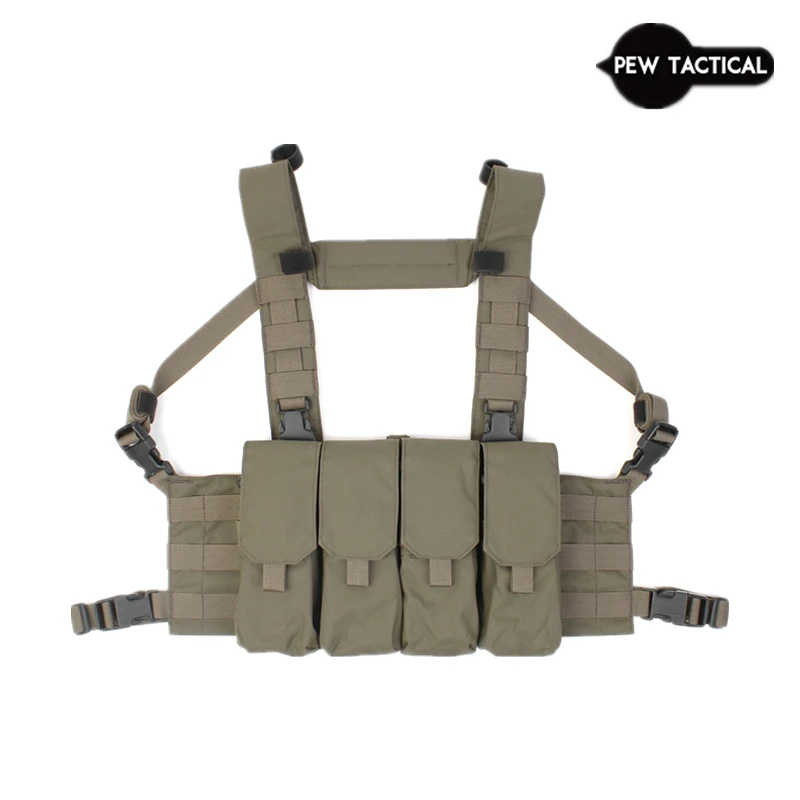 PEW Tactical GT Recce Rig – Chest Rig MOLLE para Airsoft - imagen 5
