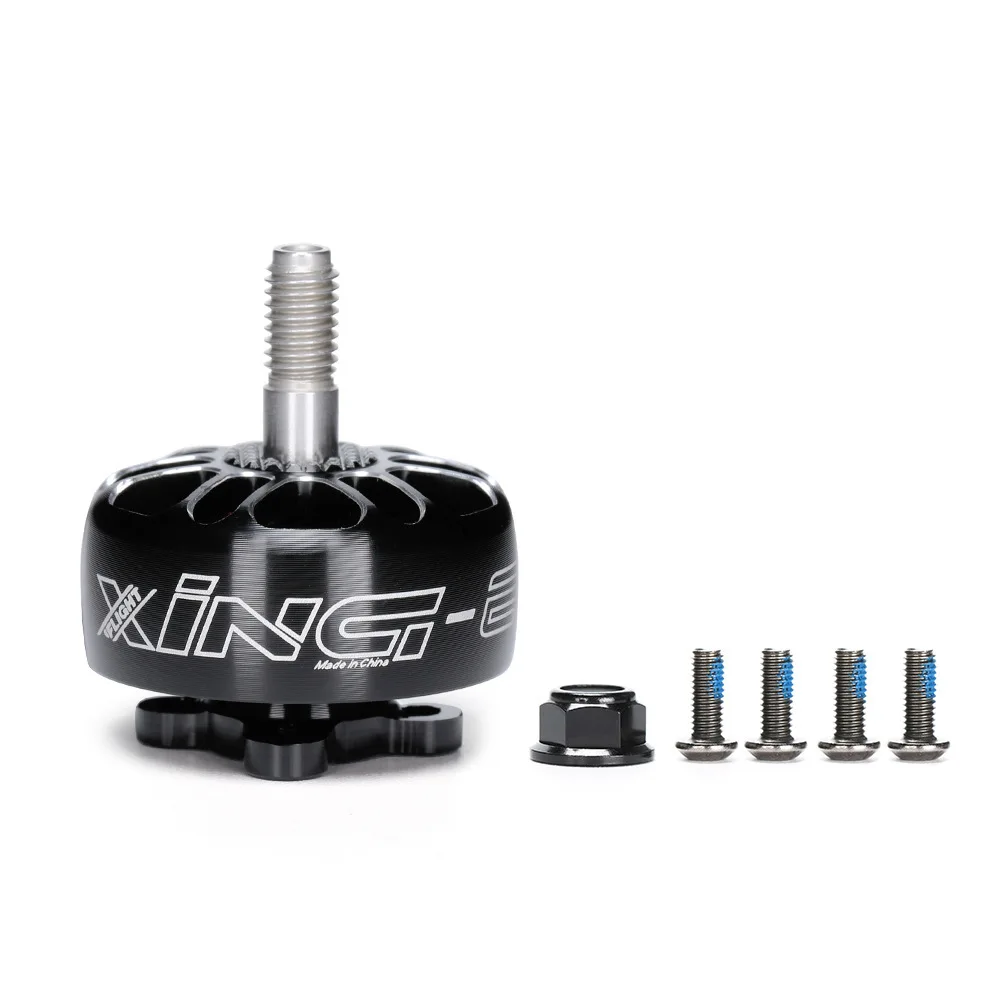 Motor iFlight XING E 2207 vista frontal con detalle de bobinas
